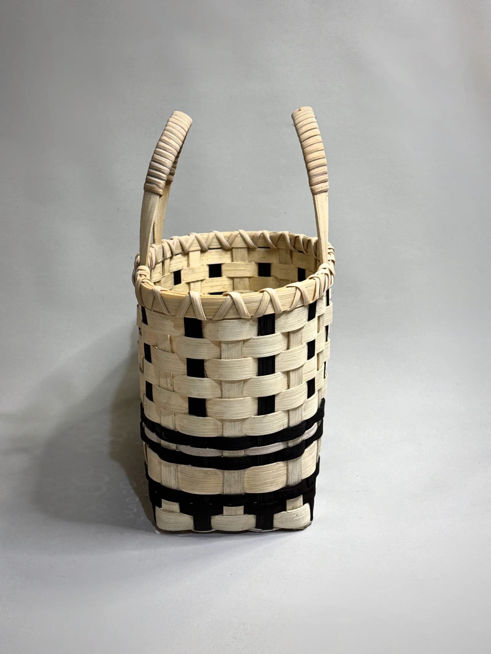 Heritage Striped Tote Basket — image 5